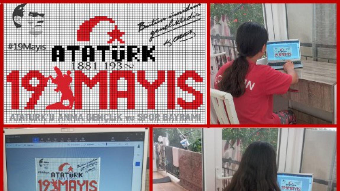 7. Sınıf öğrencilerimizin 19 Mayıs Atatürk'ü Anma, Gençlik ve Spor Bayramı çalışmaları.